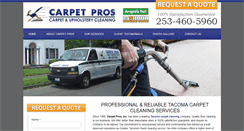 Desktop Screenshot of carpetpronw.com